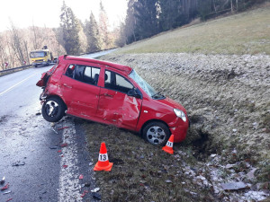 Řidič osobního auta nepřežil nehodu na Prachaticku