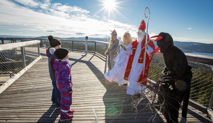 Advent na Lipně s andělskou poštou, Medvíďaty i zdobením stromečku