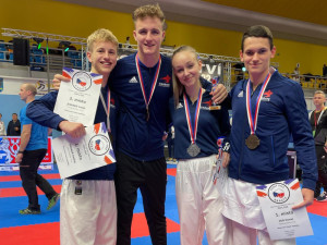 Medailová jízda na mistrovství ČR! TJ Karate České Budějovice je opět nejúspěšnějším klubem