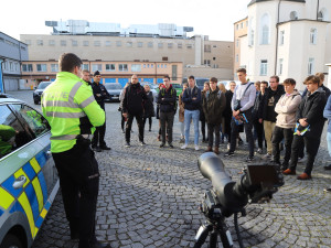 Jihočeská policie přivítala na „Dnech otevřených dveří“ tři českobudějovická gymnázia