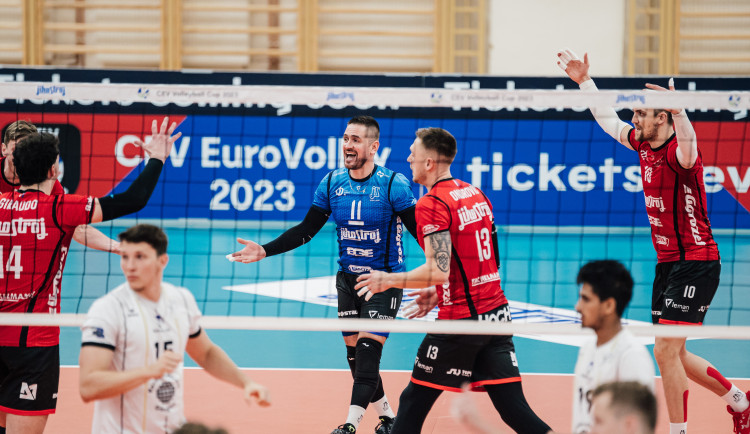 Volejbalisté Českých Budějovic hladce postoupili do play off Poháru CEV