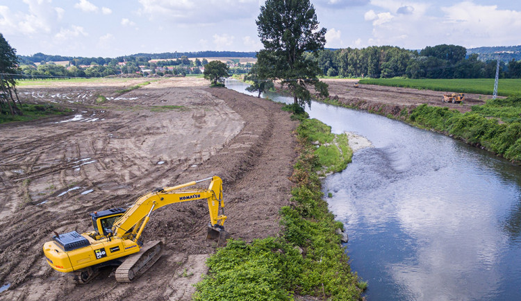 Skalička v nedohlednu. Klíčové protipovodňové dílo na Bečvě nebude hotové ani v tomto desetiletí