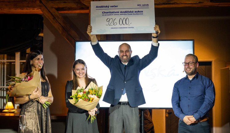 Charitativní Andělská aukce vynesla téměř milion korun
