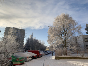 Sídliště Máj v Českých Budějovicích.