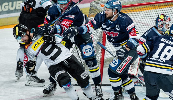 Hokejisté Sparty potřetí v sezoně porazili Budějovice, rozhodli ve druhé části.