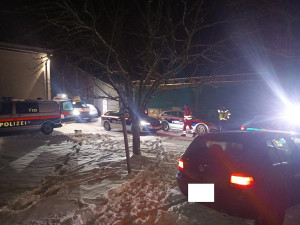 Čeští policisté pronásledovali ujíždějícího řidiče až do Rakouska. Po nehodě skočil do rybníka
