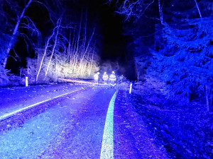 Jihočeský kraj zasáhl silný vítr. Tisíce domácností jsou bez proudu