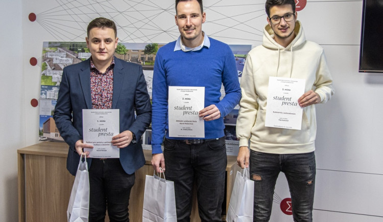 Bydlení pro seniory i autoservis – studenti VŠTE představili své projekty v soutěži PRESTA