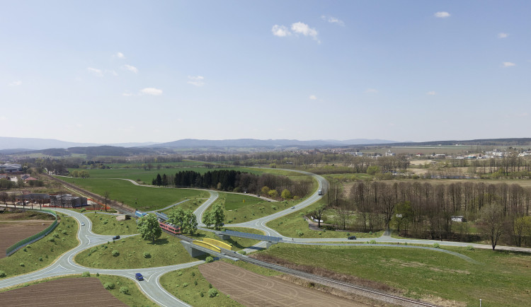 První část Jižní tangenty bude hotová v červnu. Stavba navazujícího úseku má začít v roce 2026