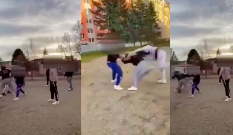 Policie řeší bitku na sídlišti Máj. Hledá svědky události