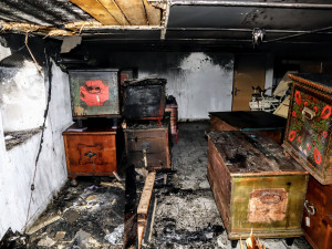 Na půdě píseckého muzea vypukl požár. Škoda je 400 tisíc