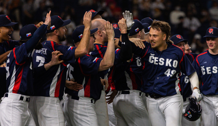 Čeští baseballisté porazili na prestižním turnaji Čínu. Pomohl i Mužíkův homerun