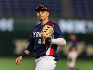 Čeští baseballisté porazili na prestižním turnaji Čínu. Pomohl i Mužíkův homerun