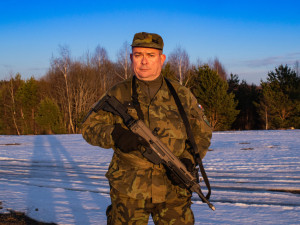 V minulém životě jsem byl asi tuleň, říká voják aktivních záloh Pavel Kaas.