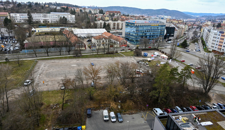 Brno vyhlíží nové náměstí. Dominantou bude parkovací dům pro stovky aut