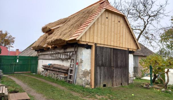 Špýchar v areálu usedlosti č.p.6 - Myštice