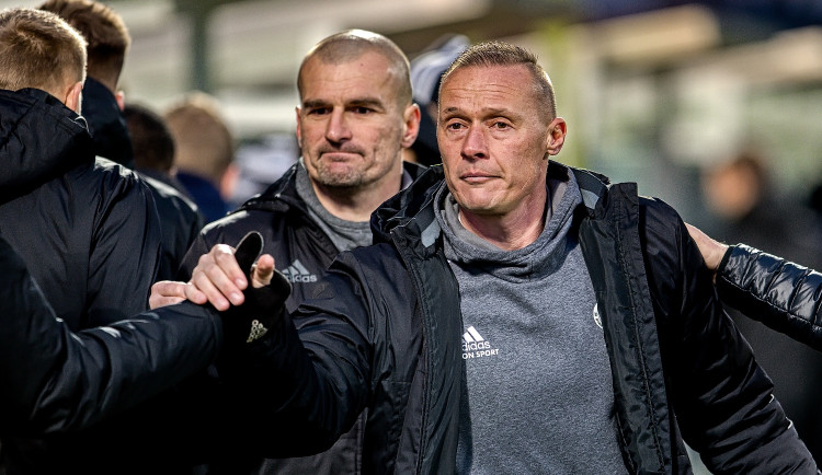 Trenérská dvojice Tomáš Zápotočný (vpravo) a Marek Nikl.