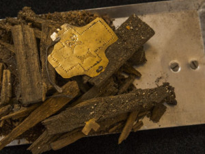 Veřejnost může poprvé vidět část hřebu nalezeného v milevském klášteře