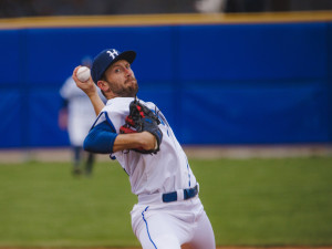 Sokol Hluboká přišel v domácí premiéře o bod v samotném závěru. Mužík má osmdesátý extraligový homerun