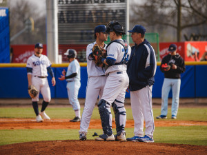 Sokol Hluboká přišel v domácí premiéře o bod v samotném závěru. Mužík má osmdesátý extraligový homerun