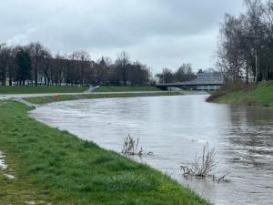 Vltava v Českých Budějovicích