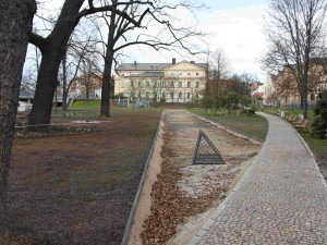 Park Dukelská na břehu Malše je téměř hotový. Blíží se otevření