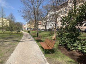 U Malše vznikla náplavka. Do nového parku lidé vyrazí v květnu