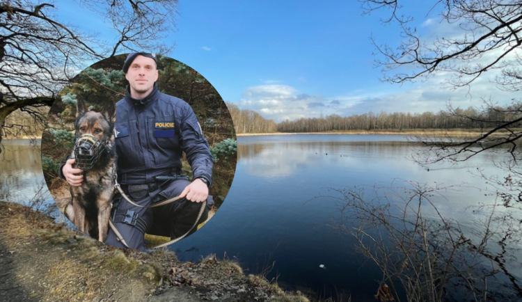 Muž se na 1. Máje ztratil na Vrbenských rybnících. Našel ho policejní pes