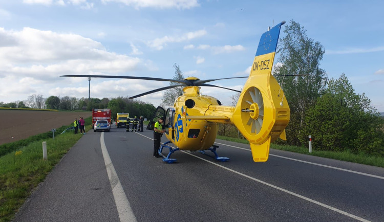 Při dopravní nehodě u Vodňan se zranili tři lidé