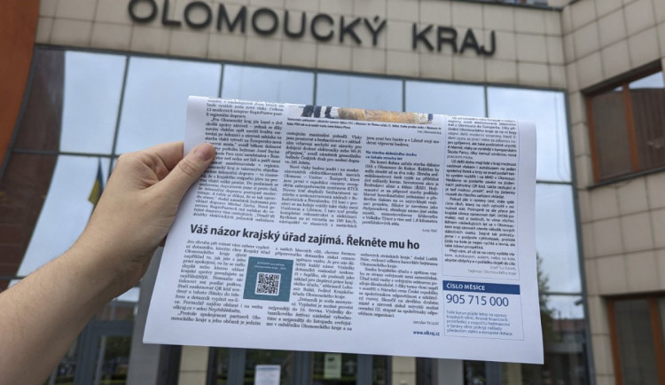 Jak jste spokojeni s olomouckým hejtmanstvím? Krajský úřad zjišťuje názory obyvatel