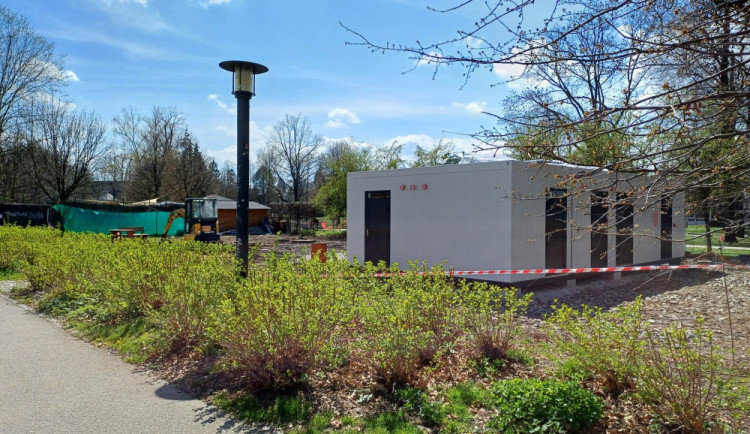 Instalace nového občerstvení z druhé poloviny května.