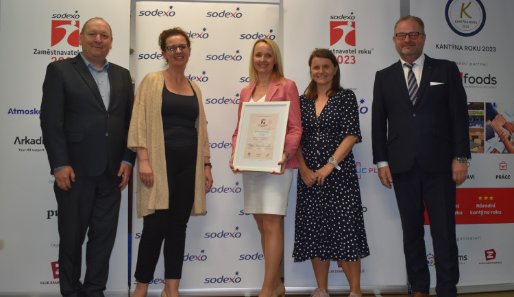 Sodexo Zaměstnavatelem regionu za rok 2023 se v Jihočeském kraji stal Národní pivovar Budějovický Budvar