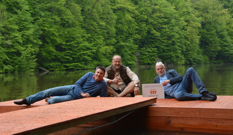 Nový úsek ferraty na Hluboké je přístupný z mola