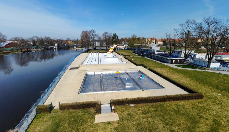 Koupaliště České Budějovice.