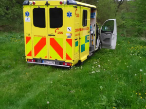 Zraněného muže v nepřístupném terénu pomohl zachránit vrtulník Kryštof