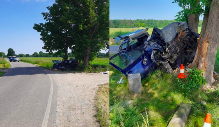Mladá žena nepřežila nehodu u Břehova. S autem narazila do stromu