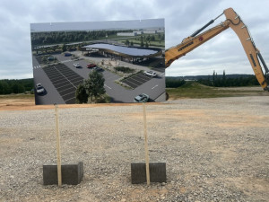 U Plané vzniká první dobíjecí hub pro elektroauta. Hotový bude na konci příštího roku