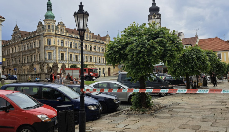 Anonymní výhružka uzavřela náměstí v Písku
