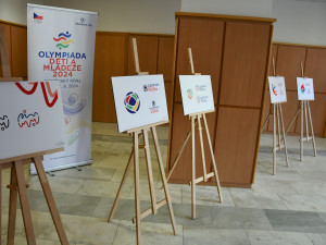Budějce se příští rok stanou centrem Olympiády dětí a mládeže. Logo navrhla studentka umělecké školy