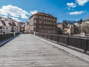 Český Krumlov opraví památkově chráněný Lazebnický most