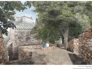 Vimperk plánuje za 40 milionů korun opravit Pivovarské terasy. Pořádat se tam budou kulturní akce