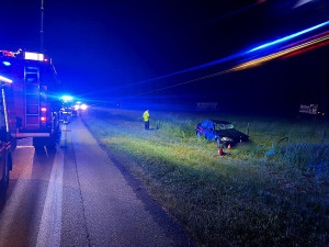 U Dolního Dvořiště v srazila dvě auta. Zraněno je šest lidí