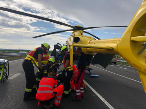 Nehodu na obchvatu Chýnova nejspíš zavinila řidička, která nedala přednost