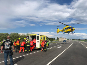 Nehodu na obchvatu Chýnova nejspíš zavinila řidička, která nedala přednost