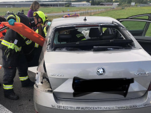 Nehodu na obchvatu Chýnova nejspíš zavinila řidička, která nedala přednost
