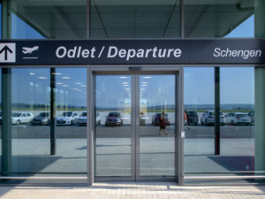 Terminál letiště u Českých Budějovic. Foto: Jan Luxík