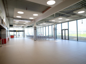 Terminál letiště u Českých Budějovic. Foto: Jan Luxík