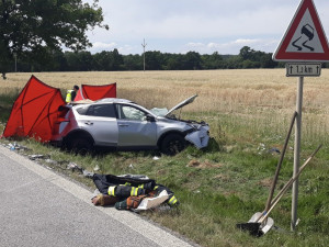 Dva lidé zemřeli při dopravní nehodě u Třeboně. Další se stala o 20 kilometrů dál