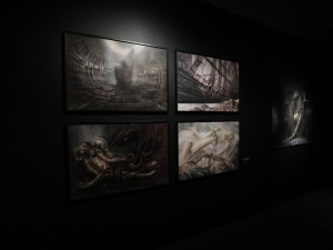 Alšova jihočeská galerie představuje na Hluboké tvorbu HR Gigera, autora Vetřelce.