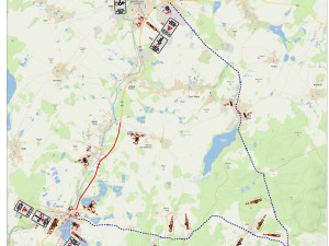 Objízdná trasa zveřejněná ŘSD.